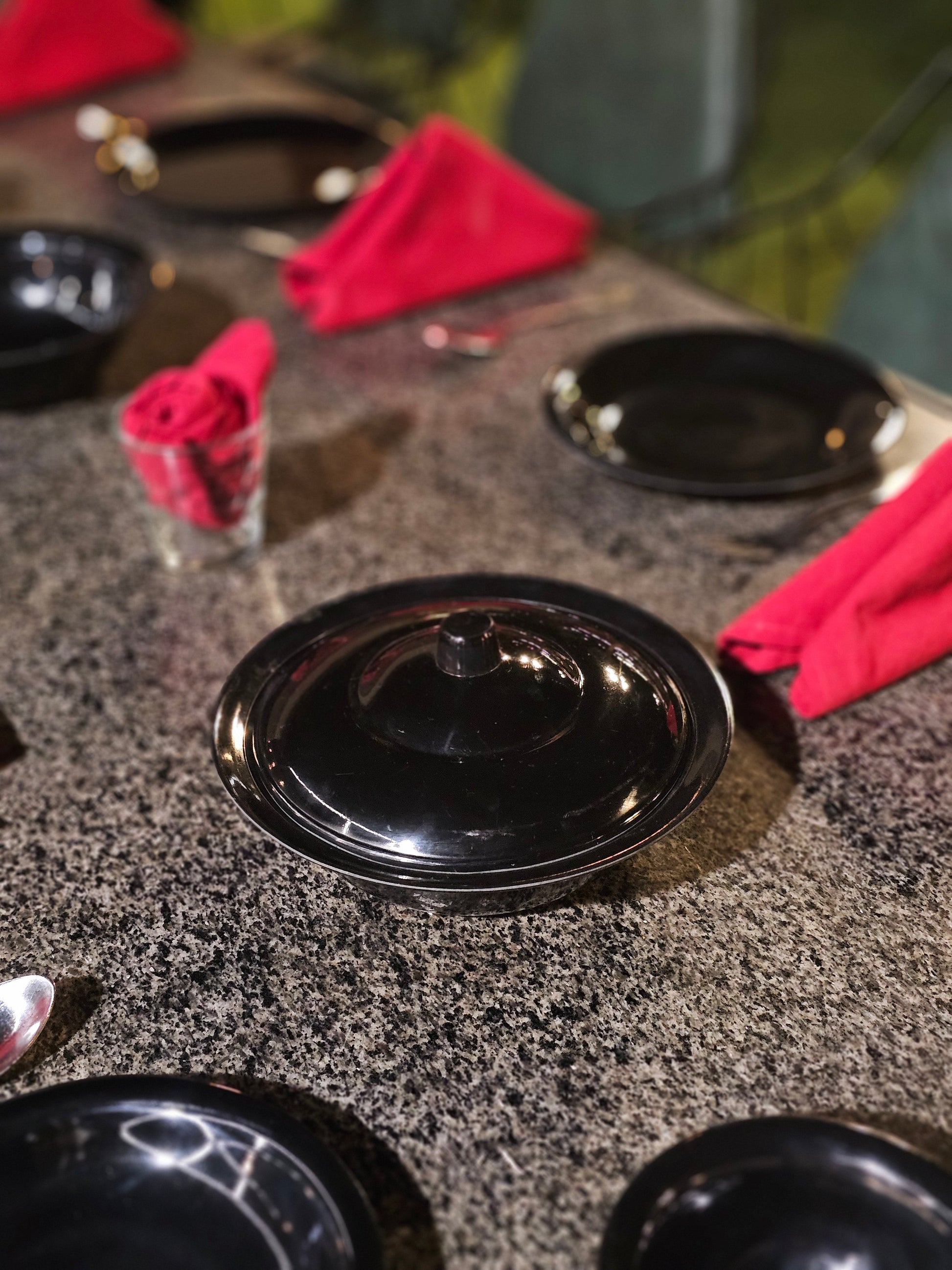 Siyah Nazakat Dinner Set