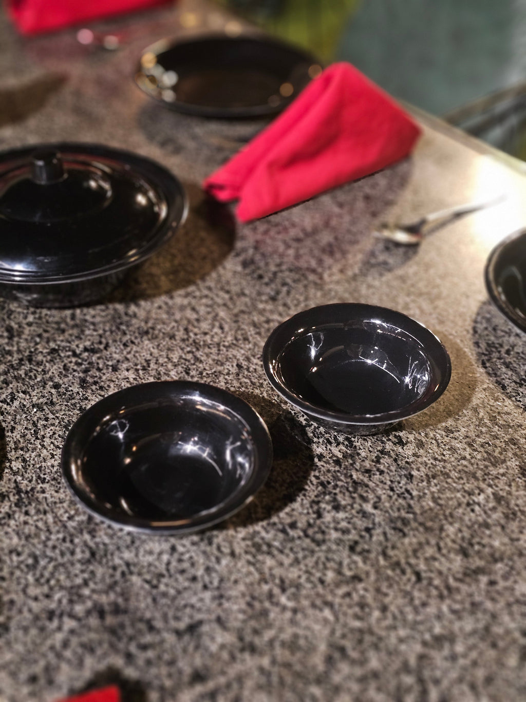 Siyah Nazakat Dinner Set