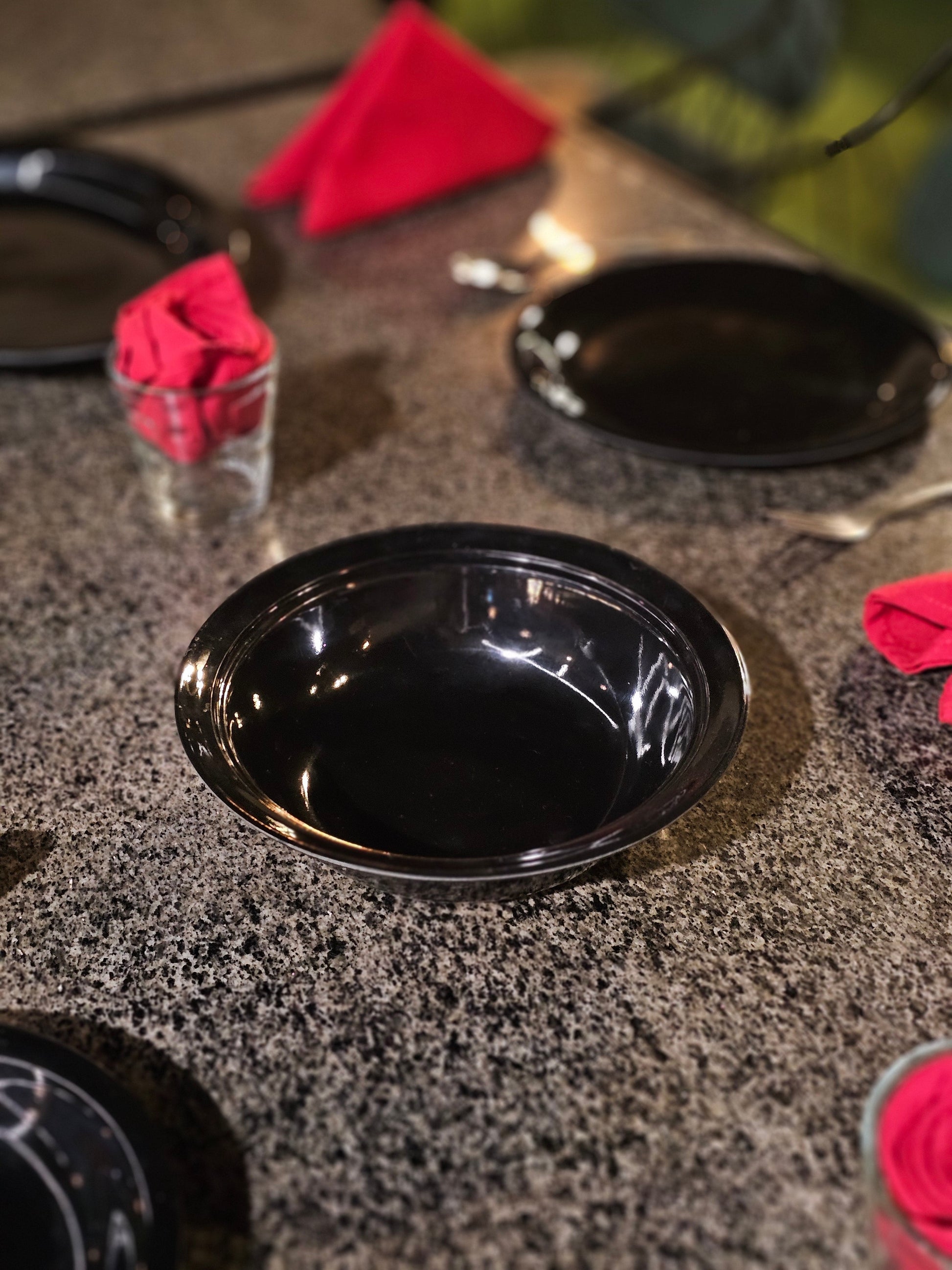 Siyah Nazakat Dinner Set